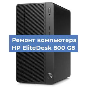 Замена термопасты на компьютере HP EliteDesk 800 G8 в Красноярске